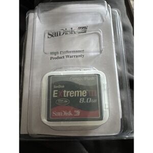 SanDisk Extreme III 8GB Compact Flash Memory Card 8GB DSLR Canon Nikon